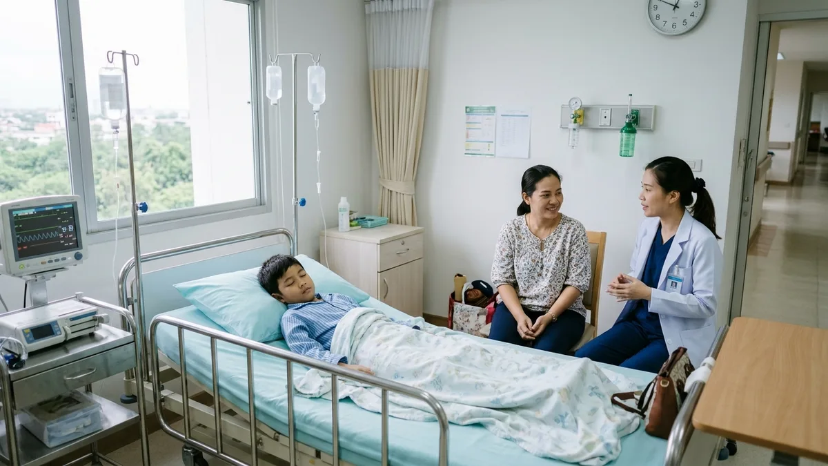 ประกันสุขภาพเด็กเหมาจ่ายกับการรักษาผู้ป่วยในโรงพยาบาล